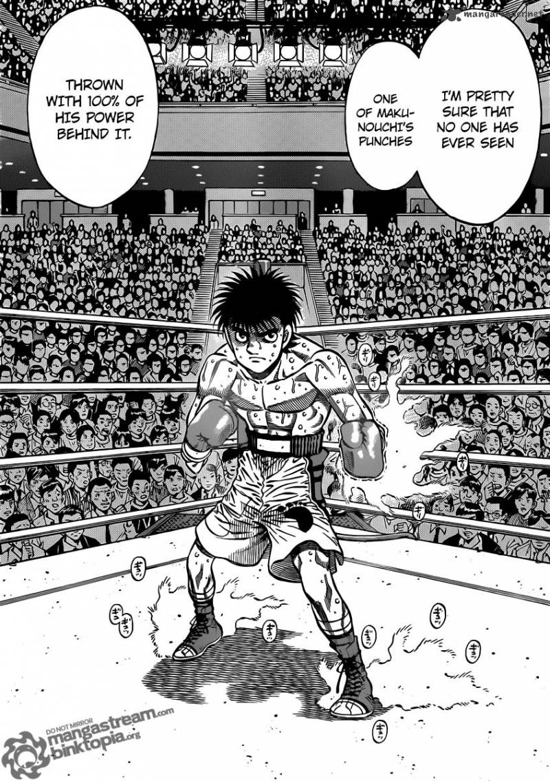 Hajime no Ippo - Chapter 935 Page 8