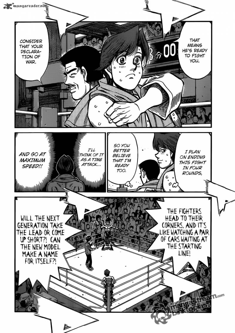 Hajime no Ippo - Chapter 954 Page 4