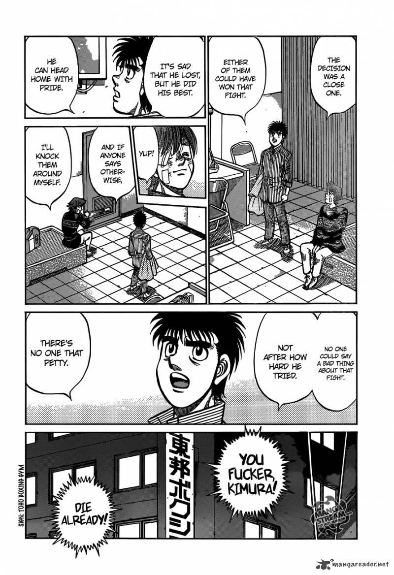 Hajime no Ippo - Chapter 973 Page 15