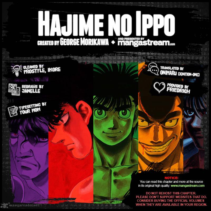 Hajime no Ippo - Chapter 973 Page 2