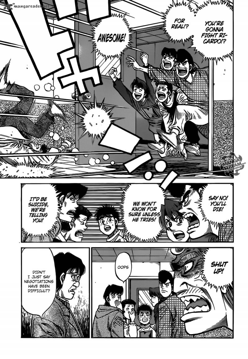 Hajime no Ippo - Chapter 981 Page 4