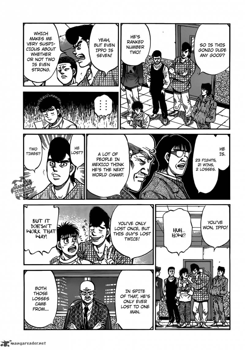 Hajime no Ippo - Chapter 981 Page 8