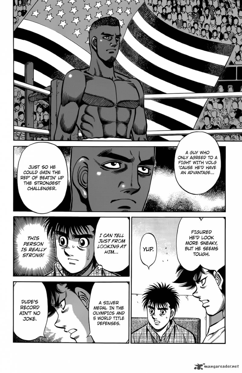 Hajime no Ippo - Chapter 985 Page 3