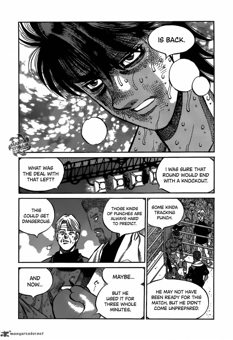 Hajime no Ippo - Chapter 992 Page 4