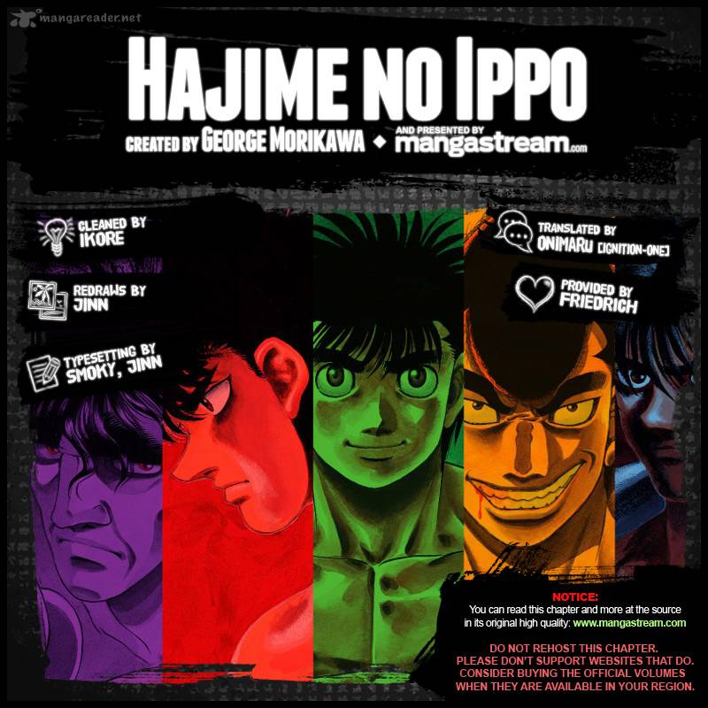 Hajime no Ippo - Chapter 995 Page 2