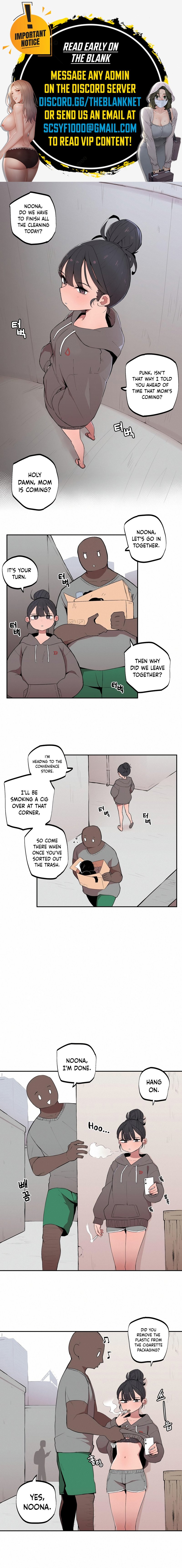Noona and her BIG little Bro - Page 1
