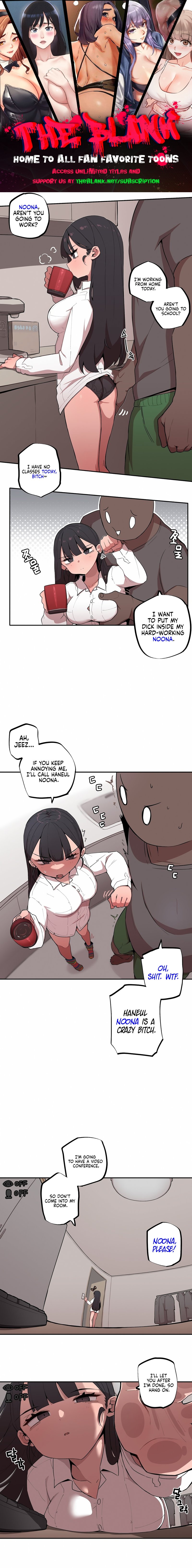 Noona and her BIG little Bro - Page 1