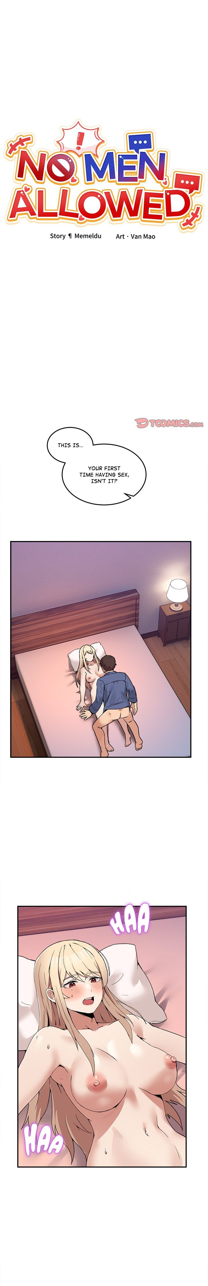 No Men Allowed - Page 1